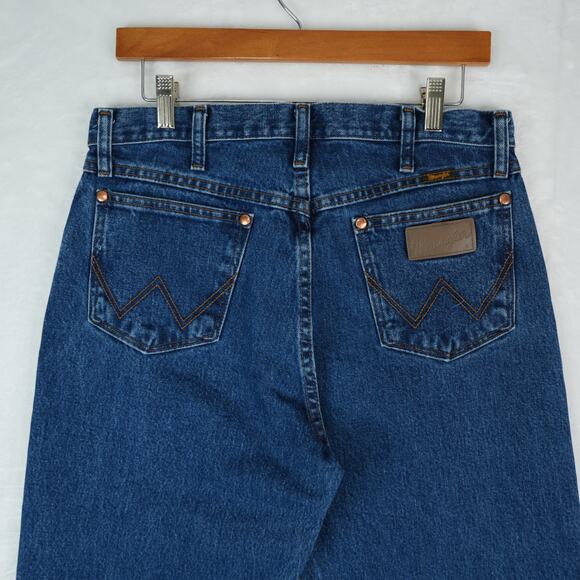 Wrangler Jeans Mens 32x36 Blue Cowboy Cut Original Fit 13MWZGK Western Rodeo - Picture 4 of 9